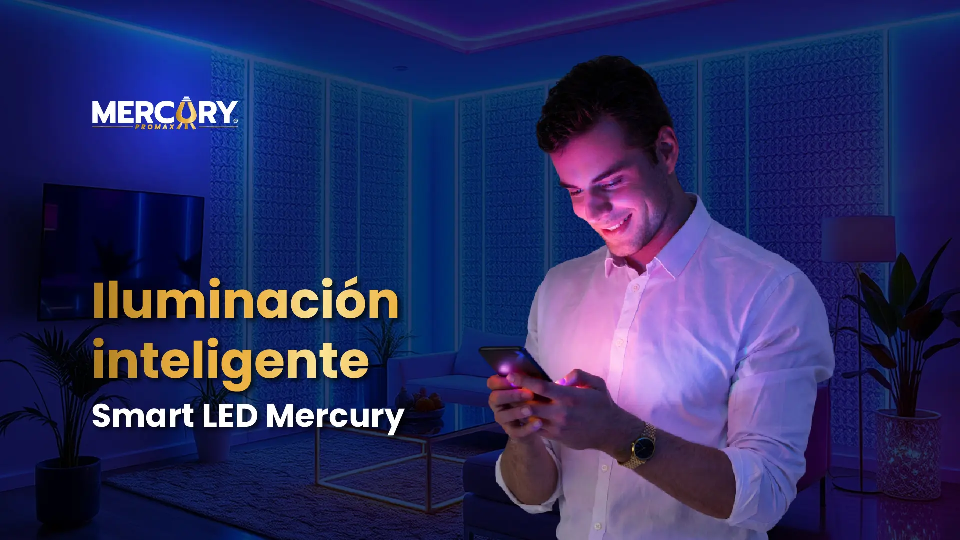 Iluminación inteligente con Cinta LED SMART Mercury y ambientes a tu medida