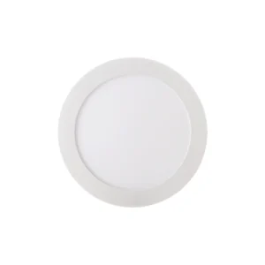 PANEL LED 18W 8"" BLANCO REDONDO 6500K INCRUSTAR